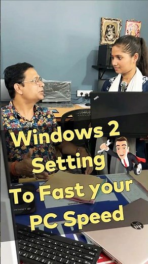 🚀🚀Speedup your PC 🚀Windows 2 setting that speedup your PC #shorts #windos #ytviral #computertricks
