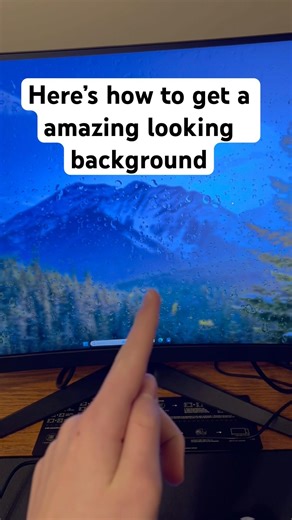 Here’s how to get a cool animated background #background #pc #animatedbackgrounds #tutorial