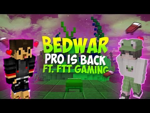 Minecraft Bedwars with FTT GAMING | ‪@FTTGaming‬ | ‪@Malayali_Dev_00‬