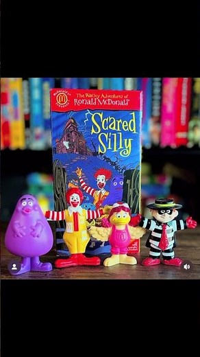 The Wacky Adventures of Ronald McDonald: Scared Silly!-VHS Nostalgia at Its Best!" #fastfoodtoys
