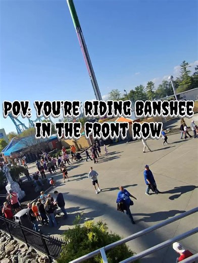25 reactions · 8 comments | Ride Banshee front row with us! Banshee...