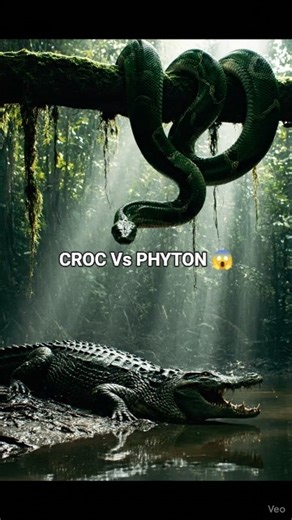 Crocodile vs Python – Jungle Death Match 🐊🐍
