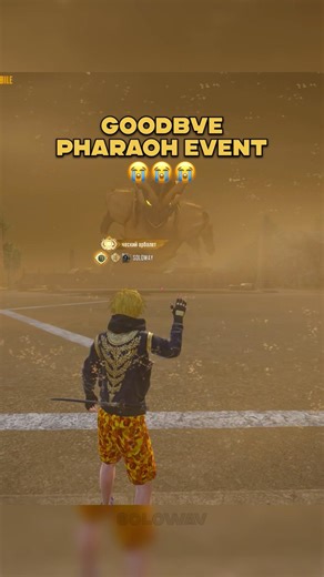 Goodbye pharaoh #pubg #pubgmobile