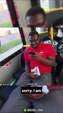 I gave out free hot dogs on a public bus.