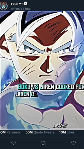 Goku VS JIREN 🥶🥶