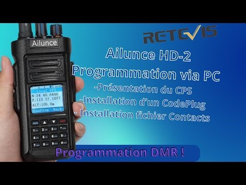 Programmation et présentation du CPS Ailunce HD2