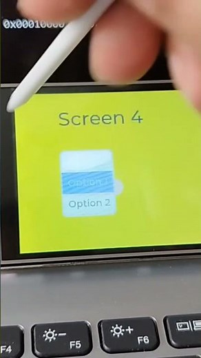 Simple LVGL ESP32 CYD simple swiping between screens (Tutorial Link In Description for Beginners).
