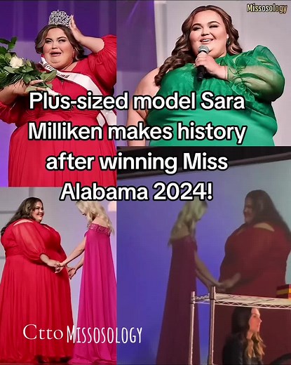 History-Making Win: Plus-Size Model Crowned Miss Alabama 2024!
