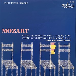 Mozart, Vienna Konzerthaus Quartet - String Quartet In C Major K465, String Quartet In D Minor K421