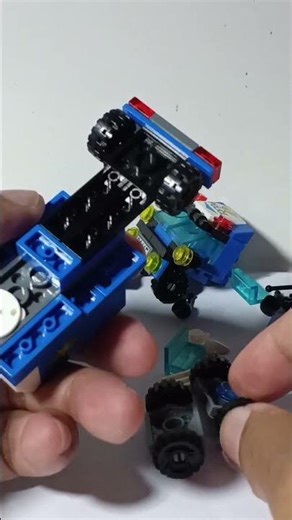 Tutorial cara merakit mobil truk police dari lego
