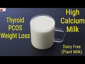 Sesame Seeds Milk For Weight Loss - Thyroid - PCOS Friendly Milk - Dairy Free / Vegan Milk In 2 Mins