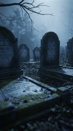 horror scary graveyard