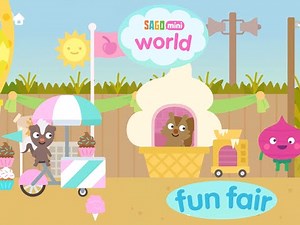 [ SAGO MINI WORLD ] Fun Fair, Gameplay, Educational Learning for Kids on iPad, Festival Exhibition