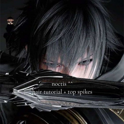 How to Style Noctis' Hair: FFXV Spiky Hairstyle Tutorial