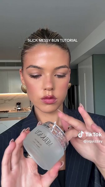 Quick and Easy Slick Back Bun Tutorial