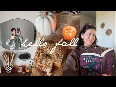 let’s get cozy!! decorating, fall clothing haul, & baking