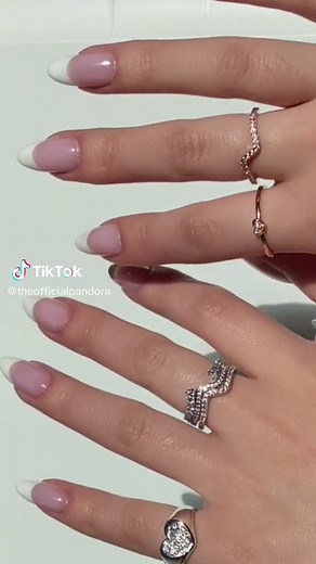 Mixed Metal Ring Stacking Ideas from Pandora