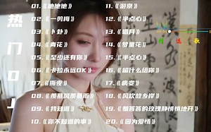 热门DJ《他他他》《一剪梅》《卜卦》《青花》《至少还有你》《卡拉永远OK》《撕夜》《羡慕风羡慕雨》《我知道》《你不知道的事》《游京》《半点心》《唱月》《梦里花》_哔哩哔哩_bilibili