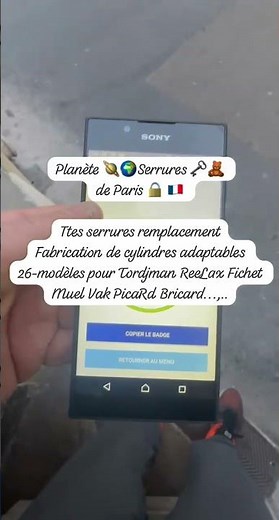 Comment Copier badge d’accès d’imm. Vigik Noralsy Intratone ( ancien modèle) . 📲 💽 #serrurierneuilly