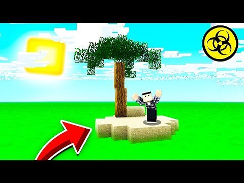 SURVIVE ON AN ISLAND WITH AN ACID OCEAN IN MINECRAFT!