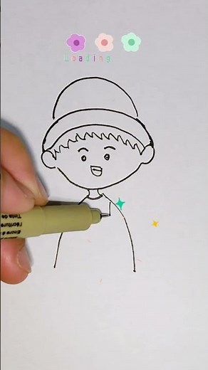 Draw a Cute a Boy Easy#easydrawing #creativedrawing #draw