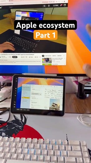 Use ipad as a second display monitor #appleecosystem