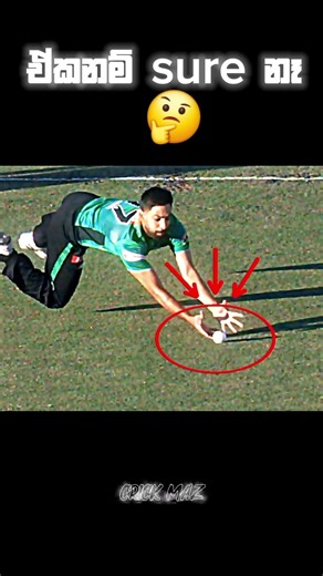 ඒකනම් sure නෑ🤔 #trending #viral #sl #slcricket #catching #comment #cricketediz #class #shortvideo