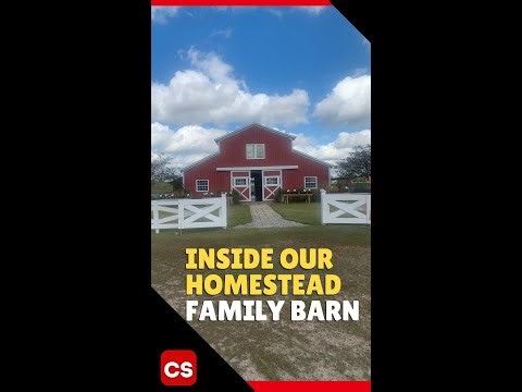 Inside Our Homestead Family Barn: Every Board Cut, Edged & Milled with Cooks Sawmill Equipment