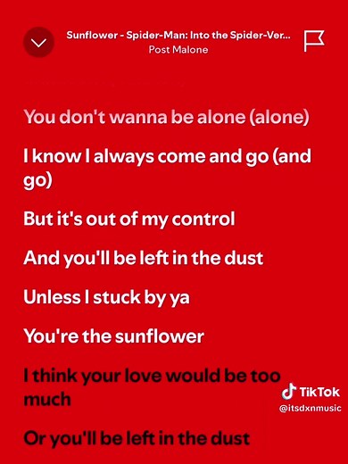 Sunflower Full Song by Post Malone - Lyrics Included
