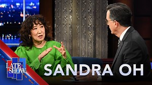 77K views · 1.2K reactions | Don’t expect much commitment from Sandra Oh’s character in the new series, “The Sympathizer,” where she plays a 40-something woman who sings the praises of unattached love. “The Sympathizer” airs Sundays on HBO. | The Late Show with Stephen Colbert | Facebook