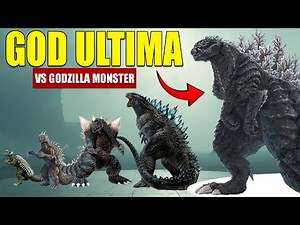 Godzilla Ultima VS Godzilla Monsters | 3D Monster Size Comparison 2025