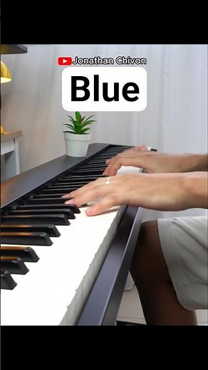blue - yung kai Piano Cover with Lyrics