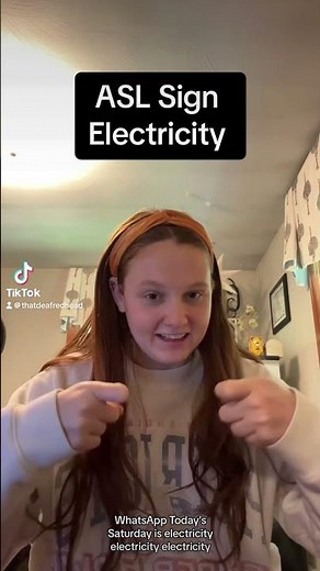 Learn How To Sign "Electricity" in ASL for Beginners | American Sign Language #shorts