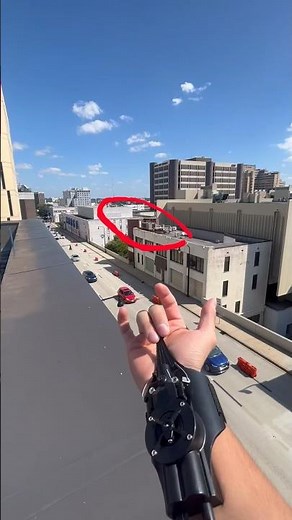 Saving The City With Webshooters #shorts #webshooter #dayinthelife #spiderman