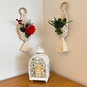 Macramé Plant Hanger, Boho Plant Hanger, Hanging Macrame Plant Holder, Hanging Plant Hanger - Etsy