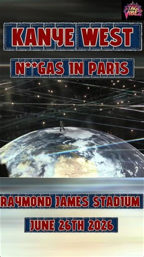 Kanye West - "N**gas In Paris Live in Tampa Florida #kanyewest #ye