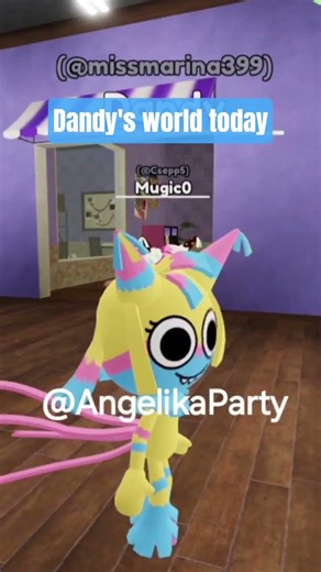 Dandy's world rp! (happy Valentine's day!) #roblox #dandysworld #funny