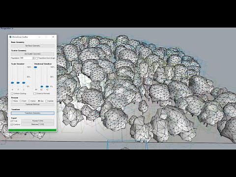 Tutorial: Tree Scatter in Rhinoceros