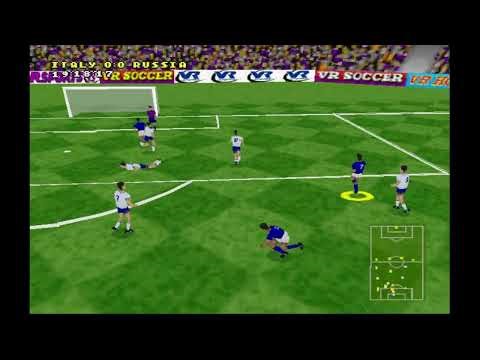 Play Station 1 Demo - VR Soccer '96