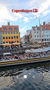 Magical Nyhavn in Copenhagen, Denmark ⛵️🇩🇰 #denmark #discoverdenmark #copenhagen #reelsviralvideo #reels #tours #europe #europetravel | Discovering Denmark