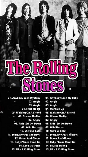 The Best Of The Rolling Stones - The Rolling Stones Songs Playlist 2025