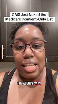 CMS Just Nuked the Medicare Inpatient-Only List