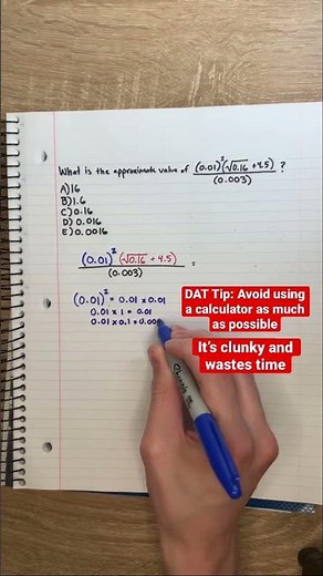 DAT Practice problems - Quantitative Reasoning | Episode 5