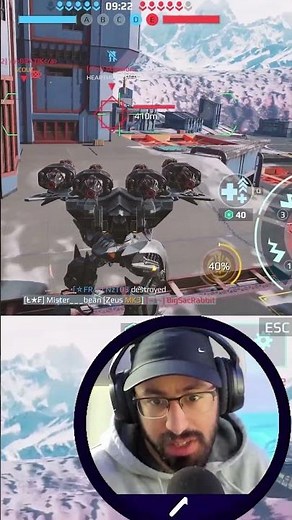 UNBELIEVABLE! ZEUS One Shot Kills the New Meta! | War Robots WR #warrobots #shorts #adgaming