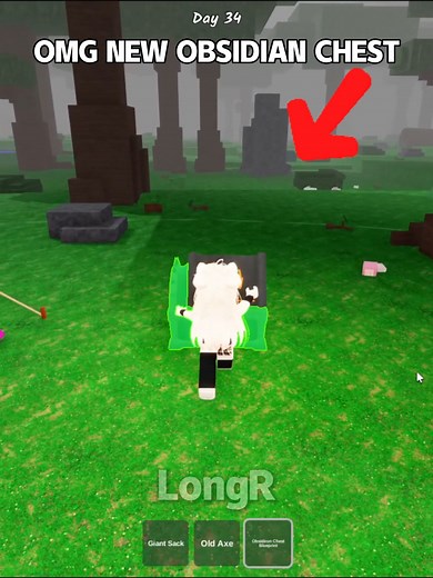 Nuevo Cofre de Obsidiana en 99 Noches de Roblox