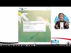 how to create a telegram bot simple Tutorial Part1