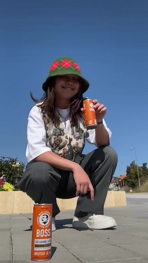 @thexhan knows what’s up! How does the Iced Caramel Latte make you feel on a hot summer’s day? ☀️