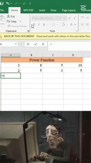 Excel Expert Trick | POWER Function Shortcut in Excel | Office Excel Pro