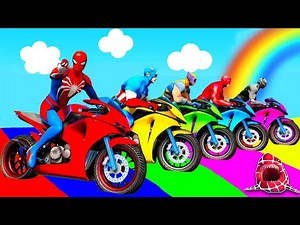 الرجل العنكبوت انقاذ باتمان Spider-Man Rescue batman vs iron man vs venom funny Game GTA 5 superhero
