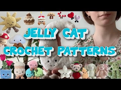 80+ JELLYCAT Crochet Patterns (free & paid) ✨